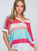 KAYLA COLOR  BLOCK TOP